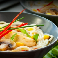 Spicy sweet potato avocado